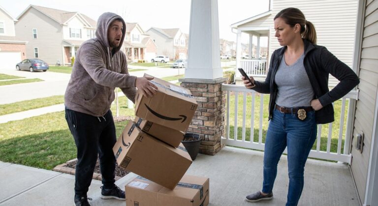 Image for: Alleged Porch Pirate Delivers Stolen Packages to Wrong Address, Neighbor Calls Police