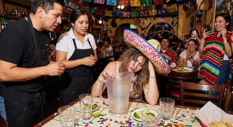 Image for: Cinco de Mayo Reveler Found Face-Down in 100 oz Margarita Pitcher She Was Allegedly Drinking From Directly