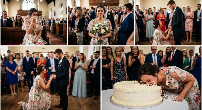 Image for: Drunk Stranger Crashes Wedding, Sobs Through Entire Ceremony, Catches Bouquet, Tries to Marry Best Man