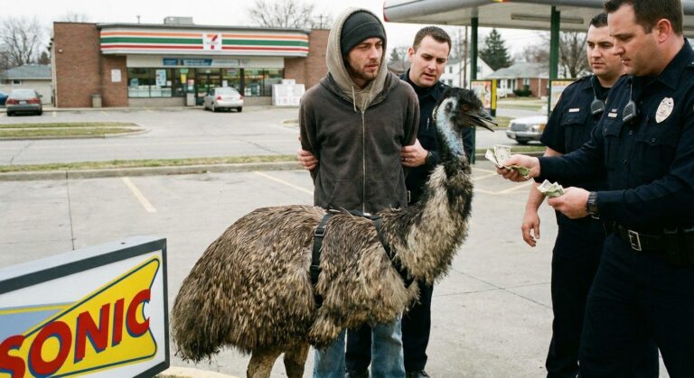 Image for: Florida Man Attempts to Train Emu as Getaway Vehicle, Emu Eats Stolen Cash Instead