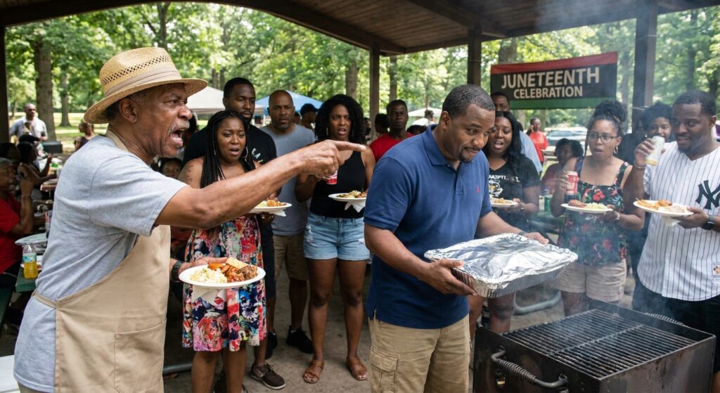 Image for: Competitive Pitmaster Arrested for Stealing Rival's Brisket Off the Smoker at Juneteenth Cookout