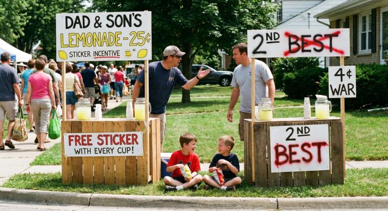 Image for: Father and Son Arrested in Escalating Lemonade Stand Turf War with Rival Family