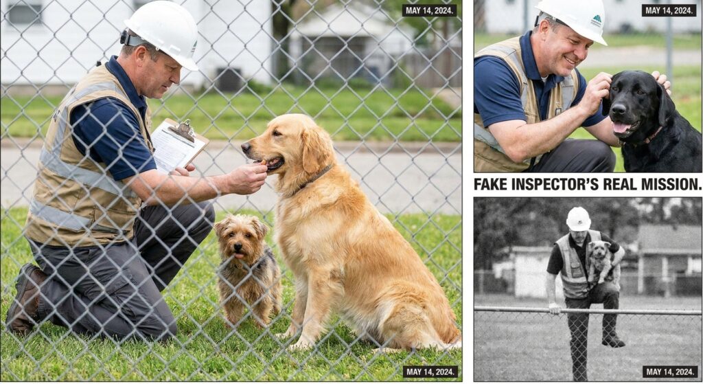 Image for: Man Impersonates Utility Worker to Sneak Into Backyards, Just Wanted to Pet the Dogs