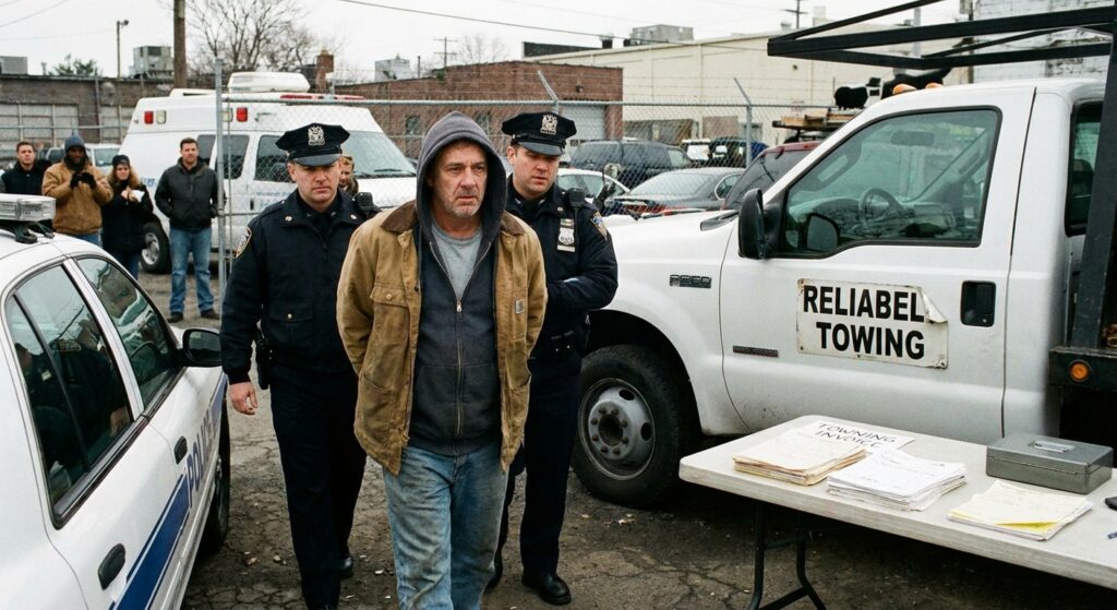 Image for: Man Invents Fake Towing Company to Steal Cars, Undone by His Own Magnetic Door Signs